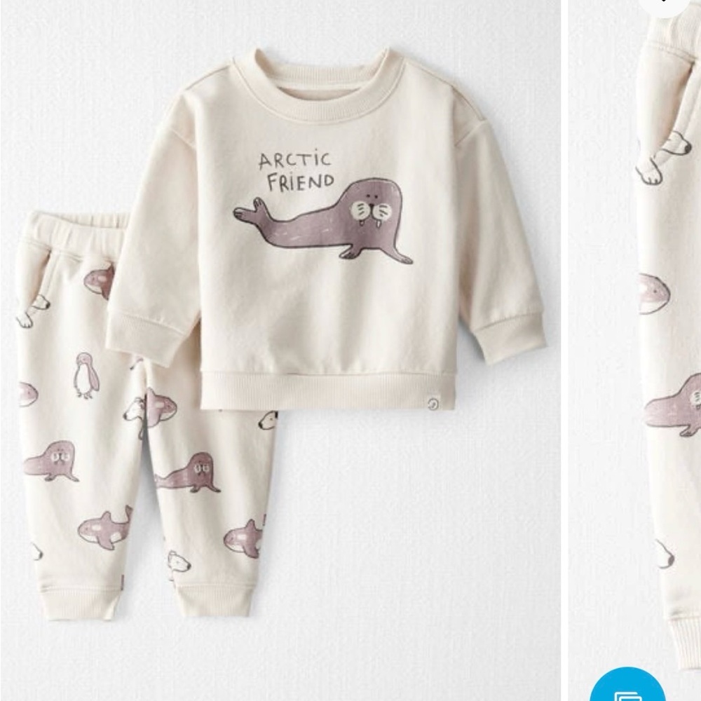 Arctic Friend Kids Matching Set
